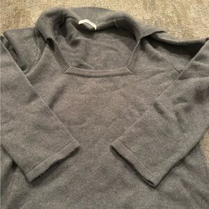 Classic Gray Crewneck Sweater for Men